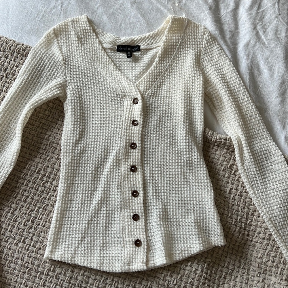 Small white long sleeve from TJ Maxx worn twice